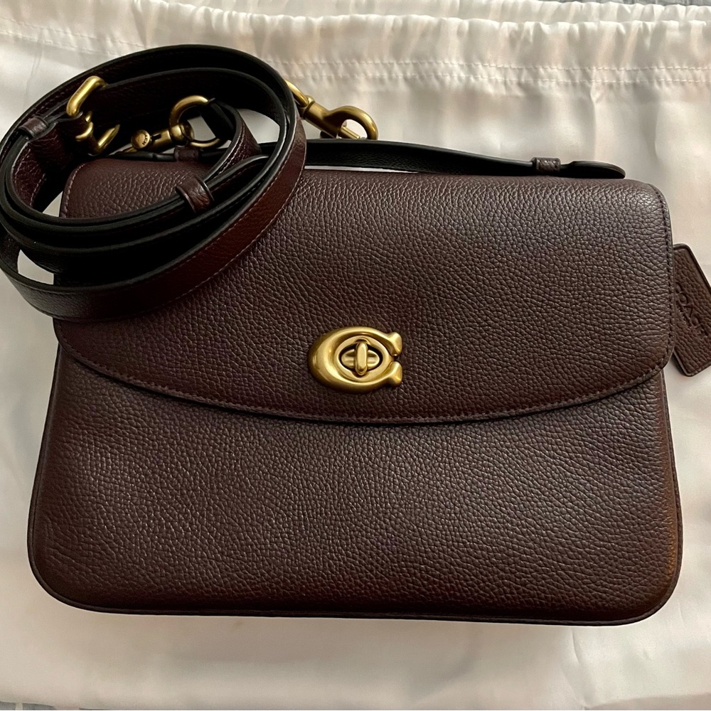 Coach Cassie in Oxblood